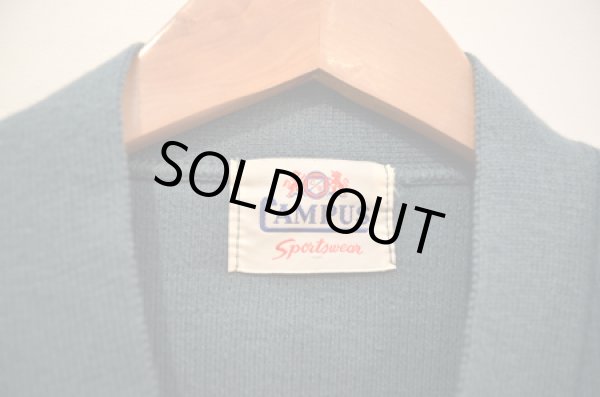 画像3: 50's CAMPUS ハリヌキCOTTON カーディガン "DEADSTOCK” (3)