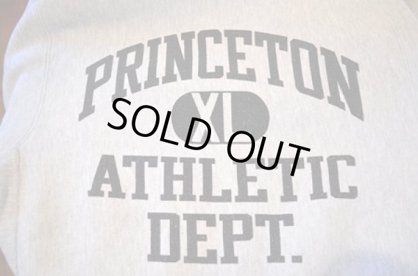 画像4: 90's チャンピオンR/W スウェット "BLK染み込み4段プリント” (4)