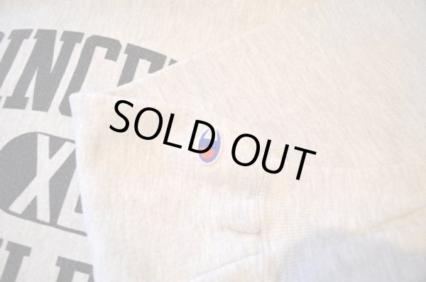 画像5: 90's チャンピオンR/W スウェット "BLK染み込み4段プリント” (5)