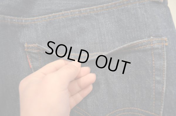 画像4: 70's Levi's 505 single 濃紺 "耳付き” (4)