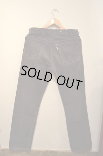 画像2: 80's Levi's 519 コーデュロイPT BLK "TALON42” (2)