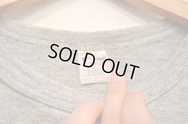 画像3: 80's チャンピオン 12/88 無地TEE (3)