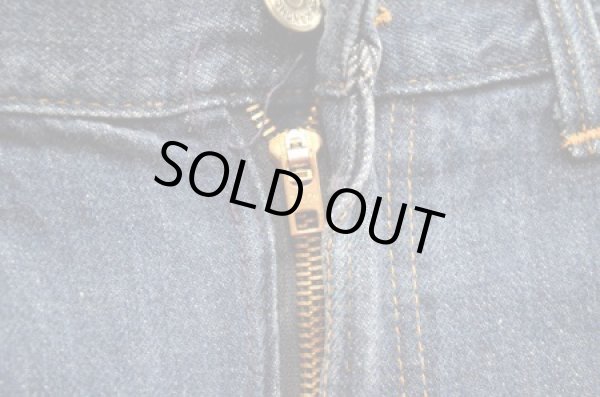 画像4: 60〜70's RANCH CRAFT 5PK DENIM PT 濃紺 (4)