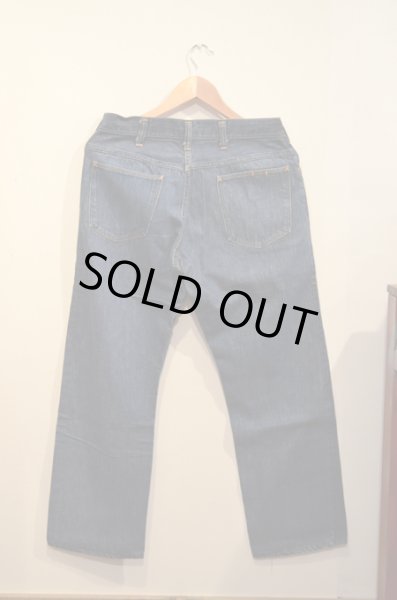 画像2: 60〜70's RANCH CRAFT 5PK DENIM PT 濃紺 (2)