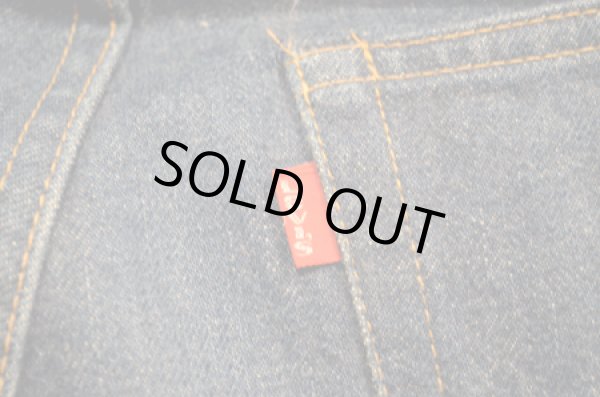 画像4: 80's Levi's501 REDLINE 真紺 "TOPボタン刻印2” (4)