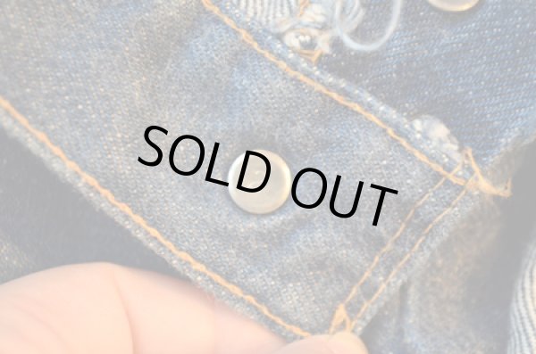 画像5: 80's Levi's501 REDLINE 真紺 "TOPボタン刻印2” (5)