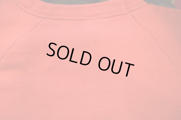 画像4: 50's HANES WIND SHIELD VINTAGE SWEAT "サーモンピンク” (4)