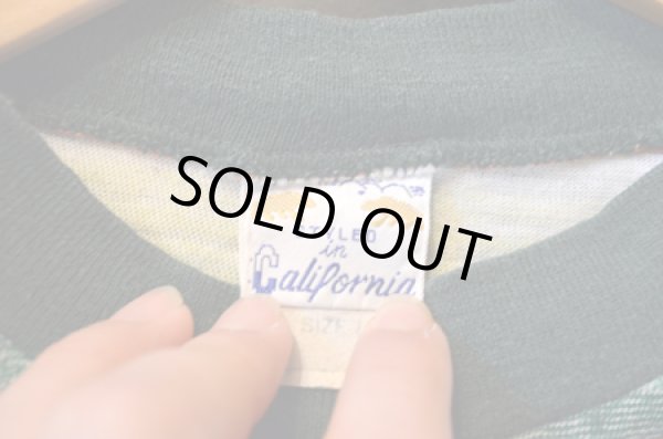 画像3: 50〜60's Calipornia ポケット付きボーダーTEE (3)