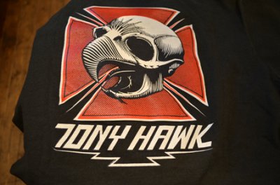 画像1: 80〜90's POWELL TEE "TONY HAWK”