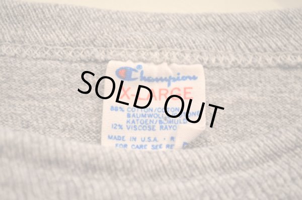 画像3: 80's チャンピオン 12/88 無地TEE (3)