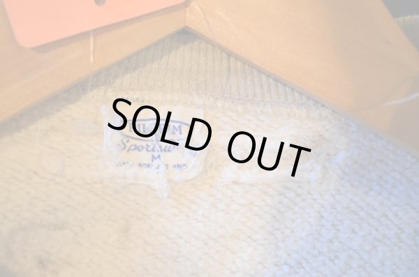 画像3: 40's PILGRIM ハメ込み 前V SWEAT (3)