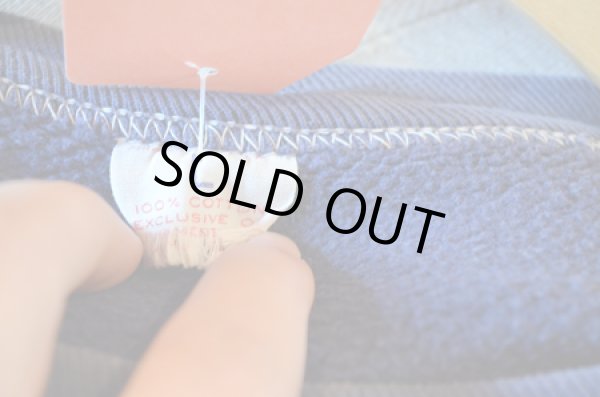 画像3: 60's RUSSEL 前Vフロッキープリント SWEAT (3)