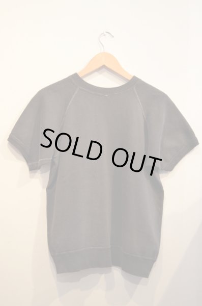 画像2: 50's VINATGE S/S SWEAT "BLK” (2)