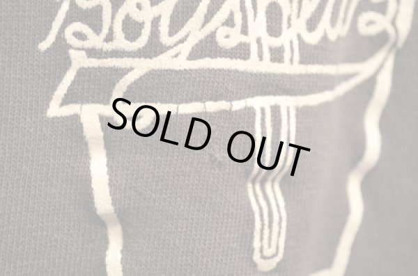 画像4: 50's VINATGE S/S SWEAT "BLK” (4)