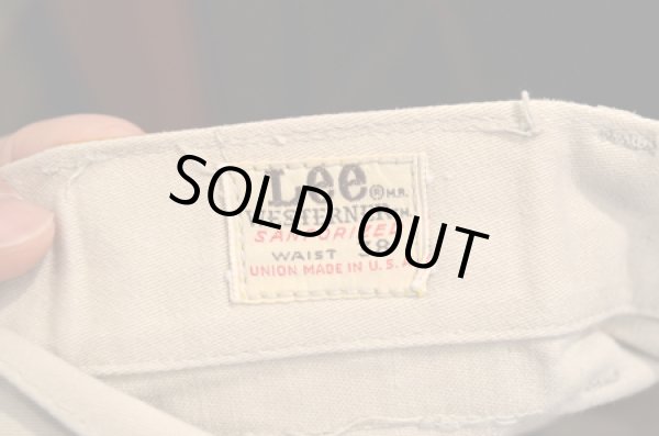 画像5: 60's Lee ウエスターナーPT  "BIGSIZE” (5)