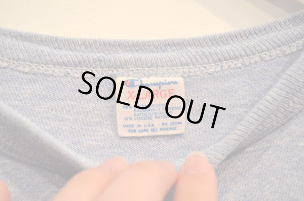 画像3: 80's チャンピオン 12/88 染み込みプリントTEE "U.S.N.A.” (3)