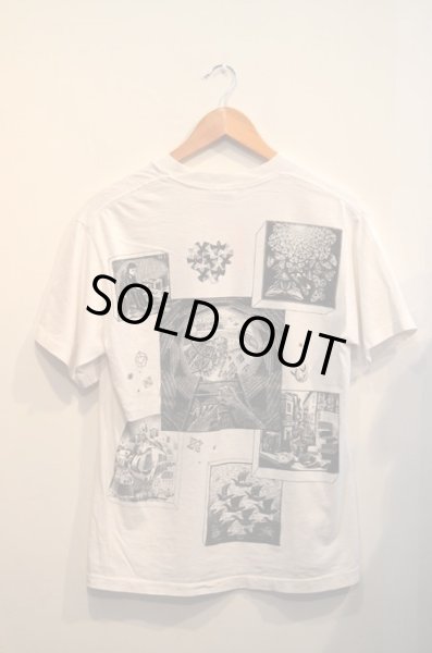 画像2: 90's M.C ESCHER 騙し絵 TEE "マルチ” (2)