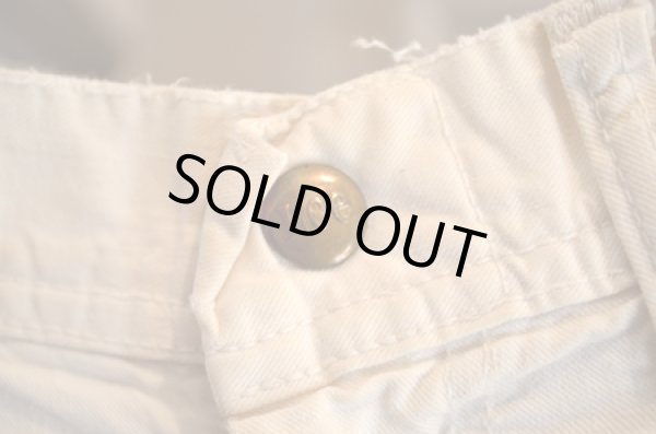 画像4: 60's Lee 生成りペインターPT "ダブルニー” (4)