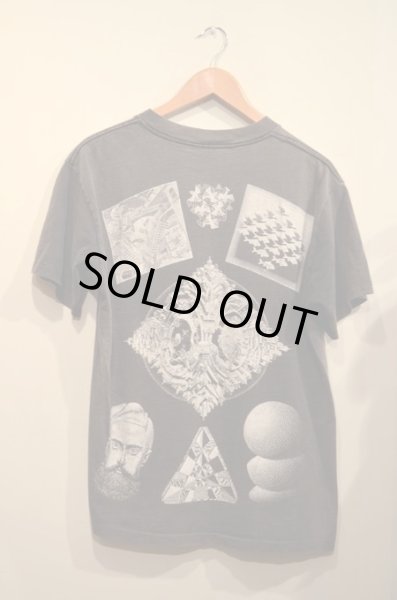 画像2: 90's M.C ESCHER 騙し絵 TEE "マルチ” (2)