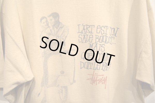 画像4: 80's 黒タグ STUSSY フォトプリントTEE (4)