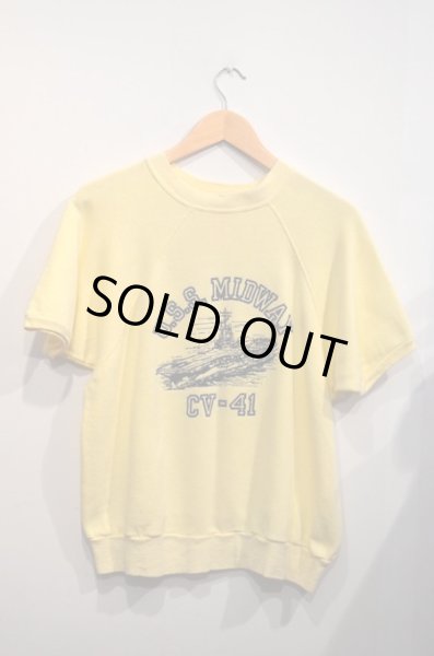 画像1: 60's S/S VINTAGE SWEAT "U.S.S.MIDWAY” (1)