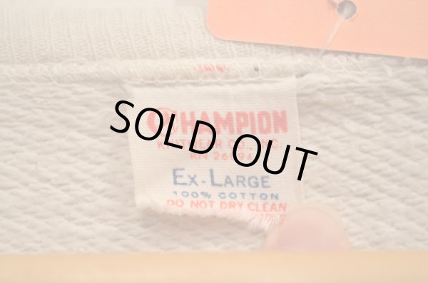 画像3: 60's チャンピオン ランタグ 染み込みSWEAT (3)