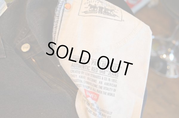 画像5: 90's Levi's 517 ブラックジーンズ (5)