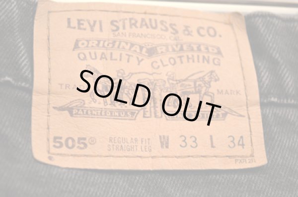 画像3: 90's Levi's505 BLK "オレンジタブ” (3)