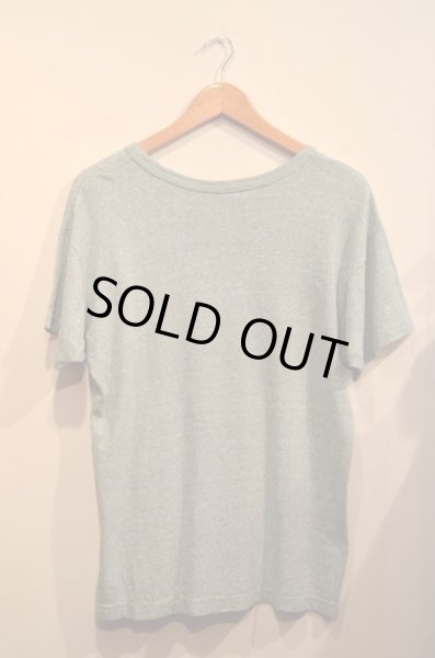 画像2: 80's チャンピオン 12/88 染込みプリントTEE "緑杢” (2)