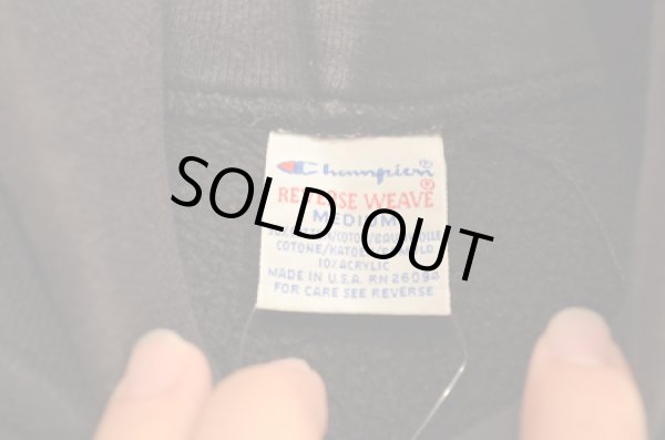 画像3: 90's チャンピオン リバースウィーブPARKA "BLK” (3)