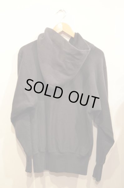 画像2: 90's チャンピオン リバースウィーブPARKA "BLK” (2)