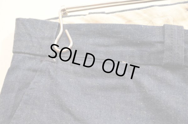 画像4: 50〜60's Polly DENIMスラックス 〜WASH "フラッシャー付き” (4)