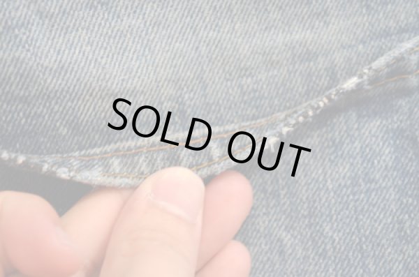 画像5: 70's Levi's505 single TOPボタン刻印16 "技ありリペア” (5)