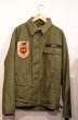 画像1: US.ARMY A-2 DECK JKT バックステンシル "ワッペン” (1)