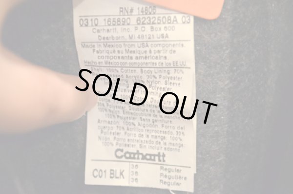 画像4: CARHARTT DUCK CHORE size36 "フード付き” (4)