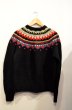 画像2: RALPH LAUREN ノルディック柄KNIT "BLK” (2)