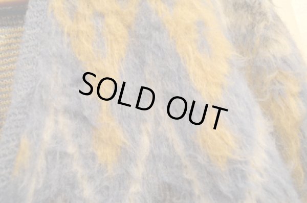 画像5: 60〜70's Arrow モヘアカーディガン "ノルディック柄” (5)