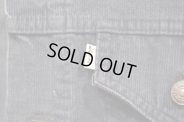 画像4: 70's Levi's70505 コーデュロイJKT "NAVY” (4)