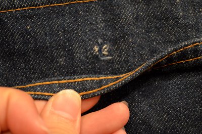 画像2: 60〜's Levi's646 BIGE 真紺 "サービスプライス”