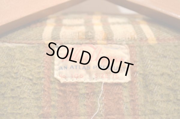 画像3: 40's ATLAS CLIPPER VINTAGE WOOL SH (3)