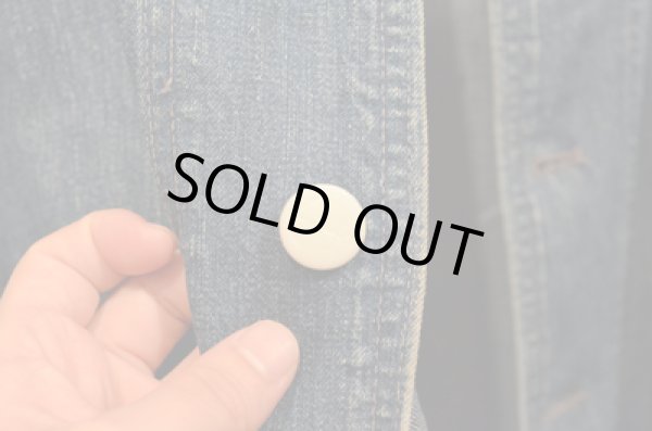 画像3: 40's US NAVY ショールカラーDENIM JKT (3)