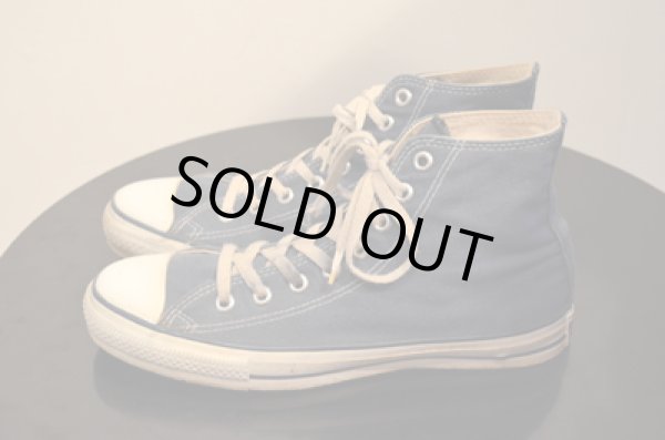 画像3: 90's MADE IN USA コンバース オールスターHi "NAVY” (3)