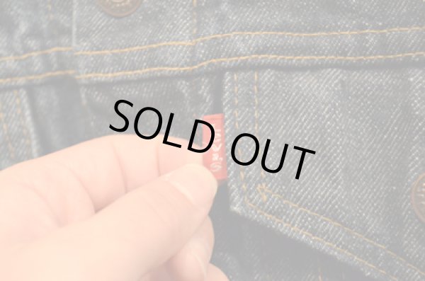 画像4: 70's Levi's 70505 DENIM JKT 真紺 "size36” (4)