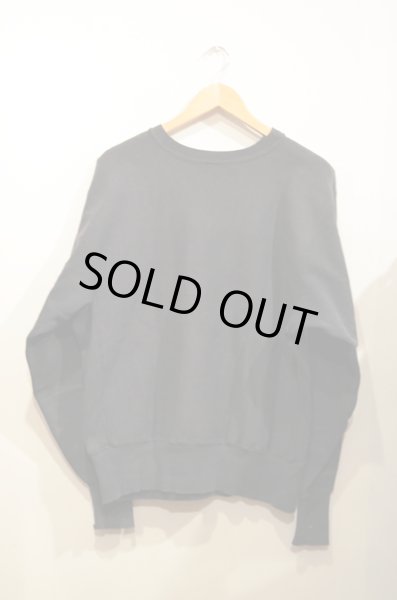 画像2: 90's Champion リバースウィーブSWEAT "BLK” (2)