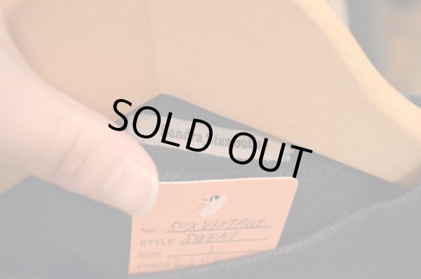 画像3: 50's VINATGE SWEAT セットインスリーブ "NAVY’ (3)