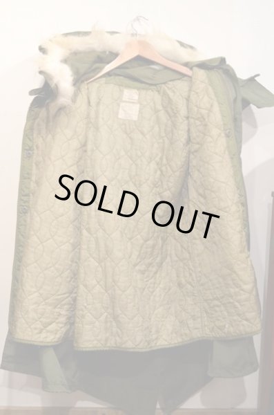 画像3: 80's US ARMY M-65 ライナー付き モッズパーカ "sizeXS” (3)