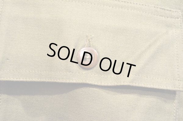 画像5: 50's US ARMY COTTONサテン ベイカーパンツ "DEADSTOCK” (5)