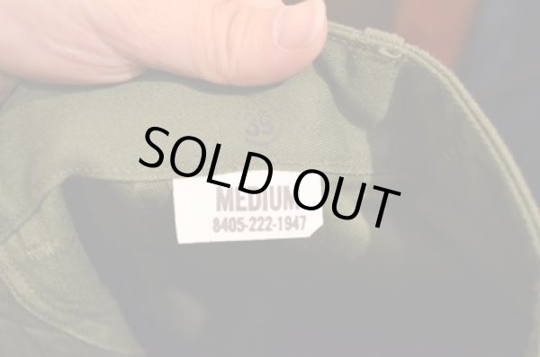 画像4: 60's US ARMY COTTONサテン ベイカーパンツ "DEADSTOCK” (4)