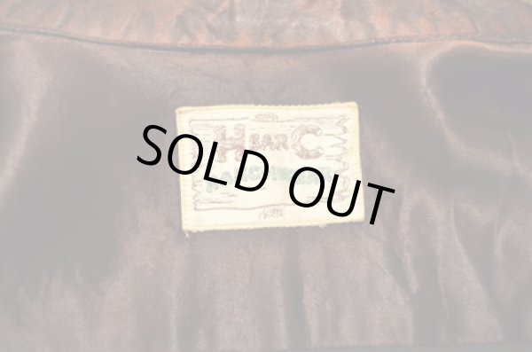 画像3: 50's H BAR C BLK レーヨンウエスタンSH "size14 1/2程度” (3)