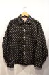 画像1: 50's VAN HEUSEN ALLハンドステッチ刺繍 BLK WOOL SH "NON WASH” (1)